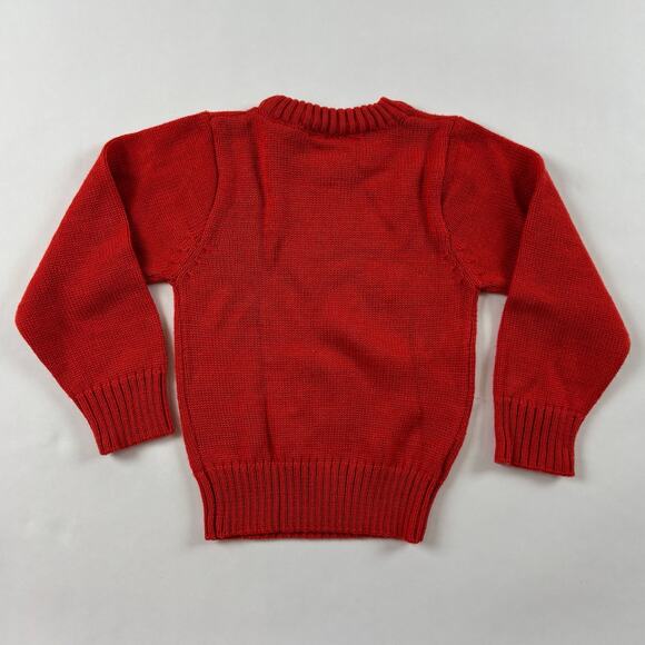 Vintage J.G. Hook Toddler Acrylic Crewneck Sweater Small 4T Abstract Retro 80s - Picture 3 of 8